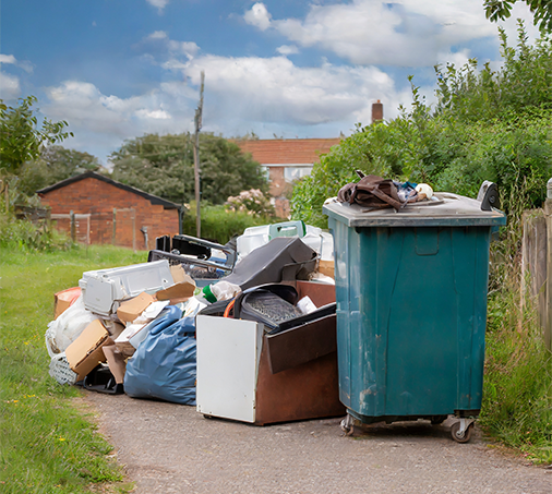 waste collection in corsham, wiltshire area